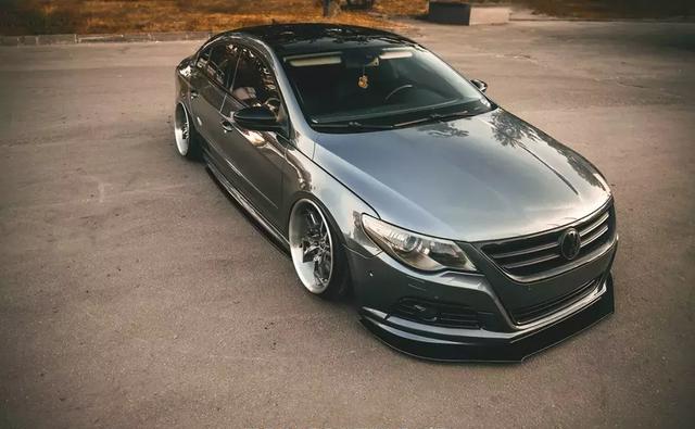 老款cc依然风韵犹存改装低趴姿态全是最美大众