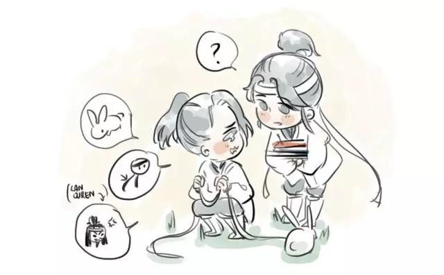 魔道叔父草木皆兵思追帮景仪绑抹额被罚倒立抄家规好委屈