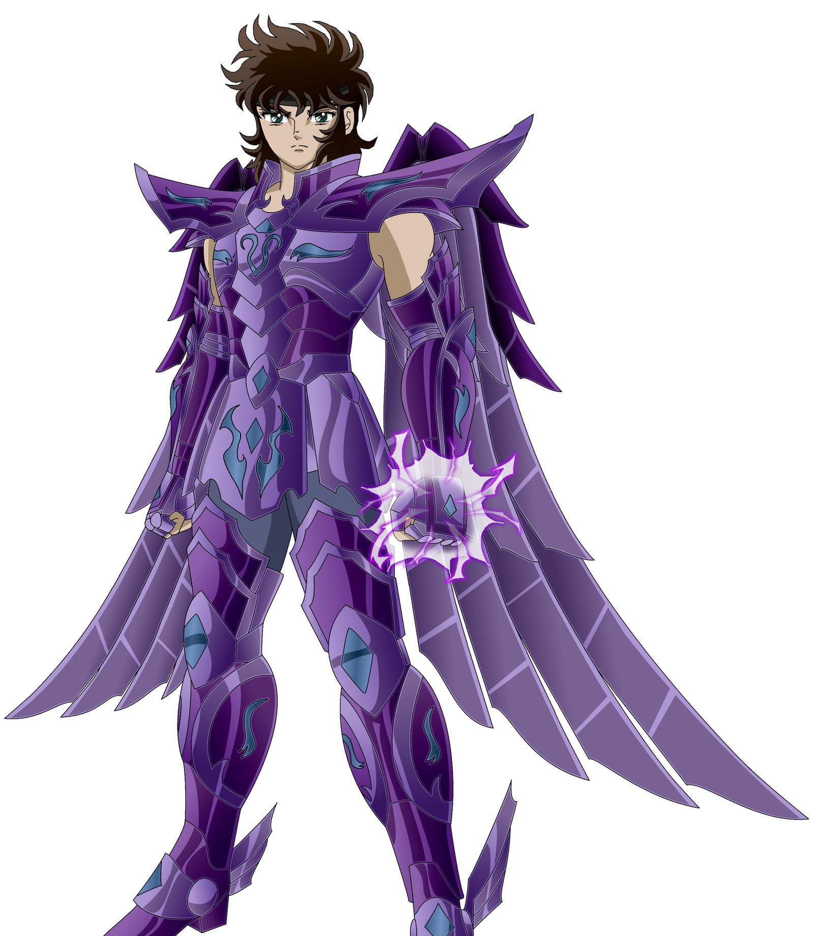 圣斗士星矢全体黄金圣斗士穿上动画配色的冥衣