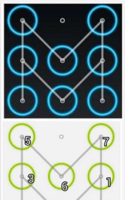 手机解锁图案,看完能记住的,请收下我的膝盖