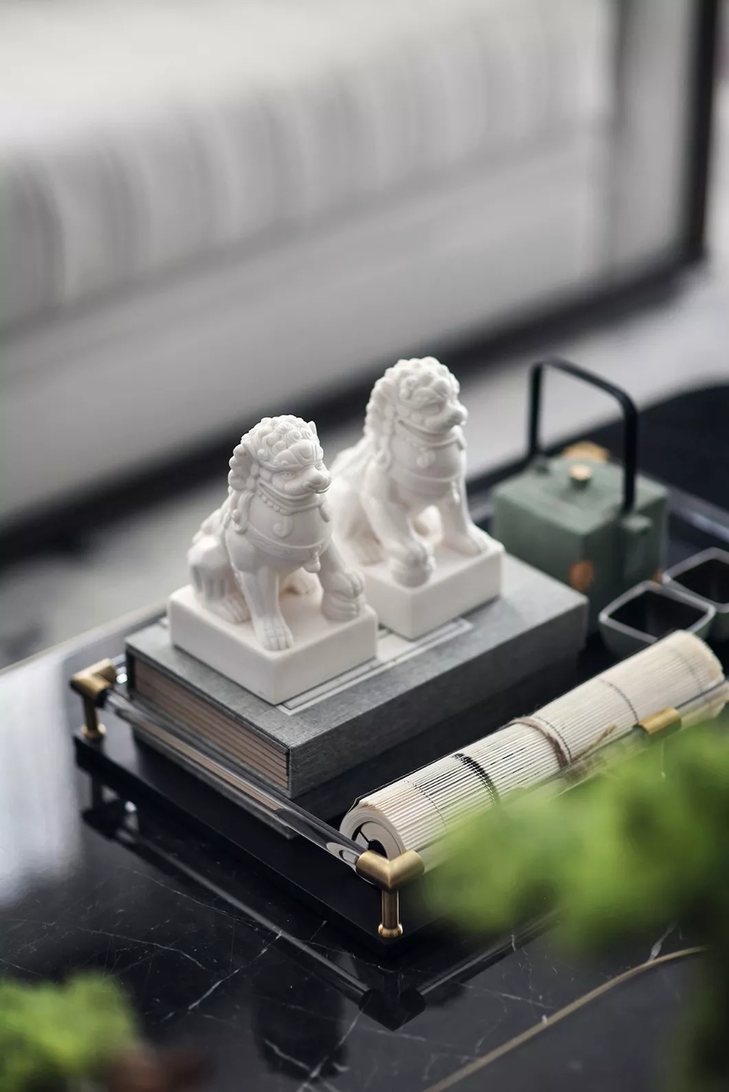 装修公司案例｜新中式装修风格的别墅设计，雍容大气，气质非凡！