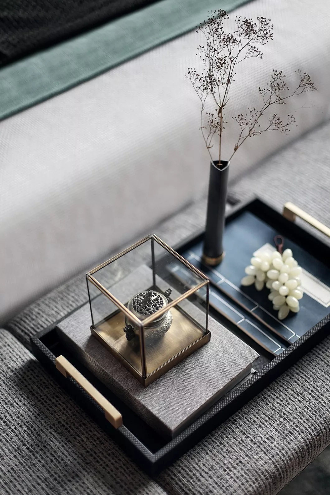 装修公司案例｜新中式装修风格的别墅设计，雍容大气，气质非凡！