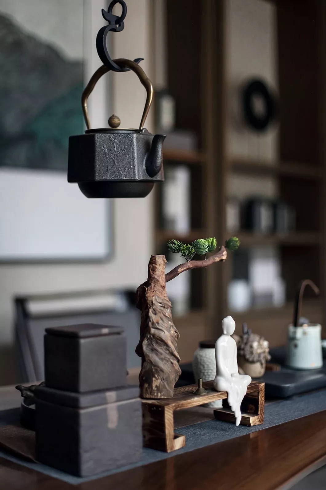 装修公司案例｜新中式装修风格的别墅设计，雍容大气，气质非凡！