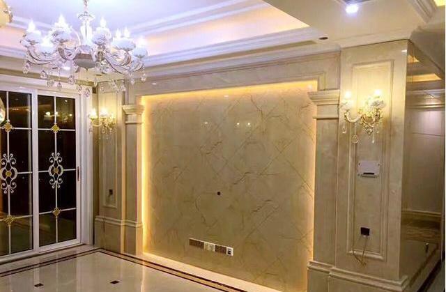 118㎡新房光硬装花28万，大理石墙面就花10w，敢说小区最豪华的