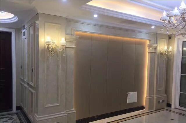 118㎡新房光硬装花28万，大理石墙面就花10w，敢说小区最豪华的