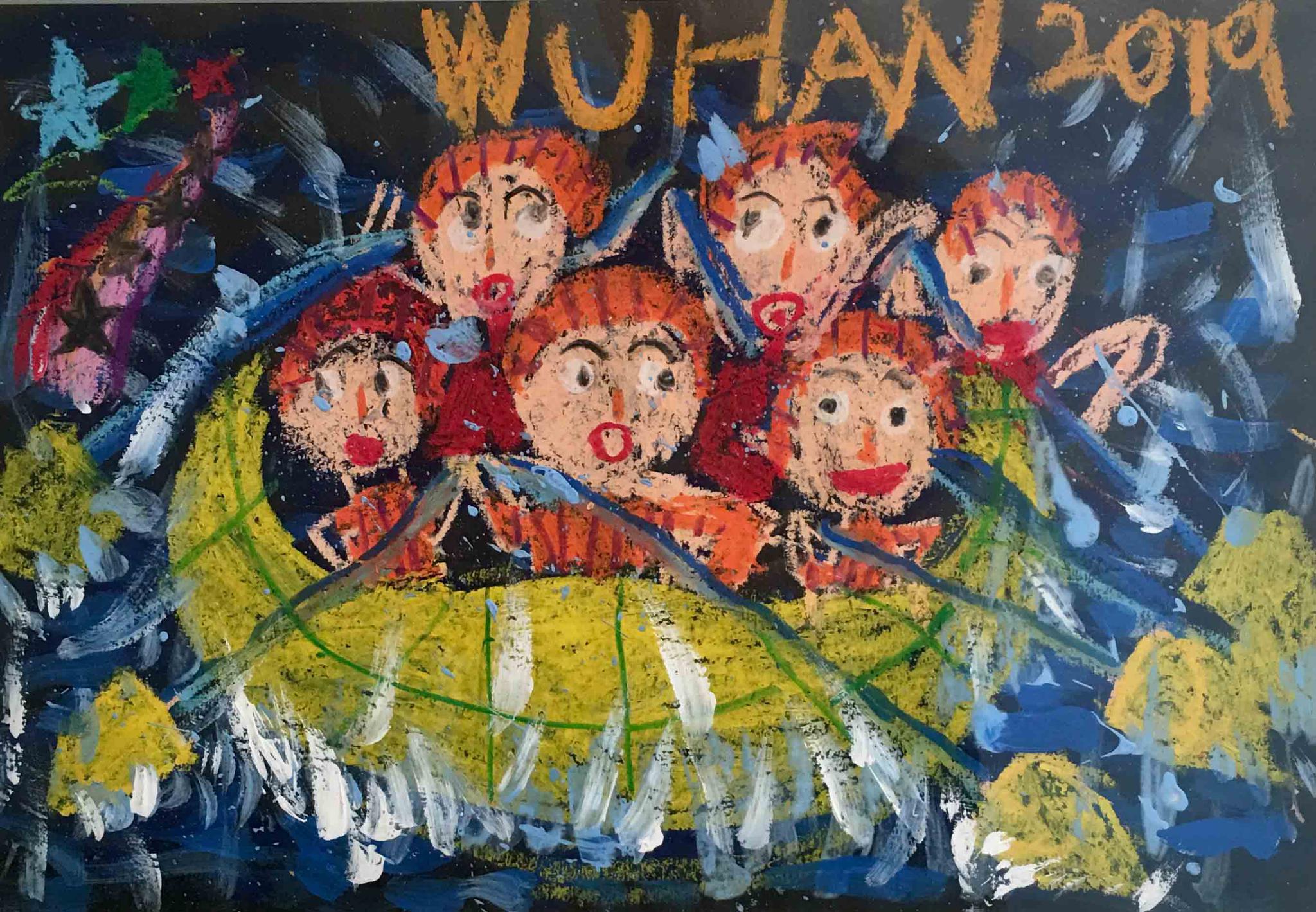 助力武汉军运会 童心画语--儿童绘画作品展(武汉 合美术馆)