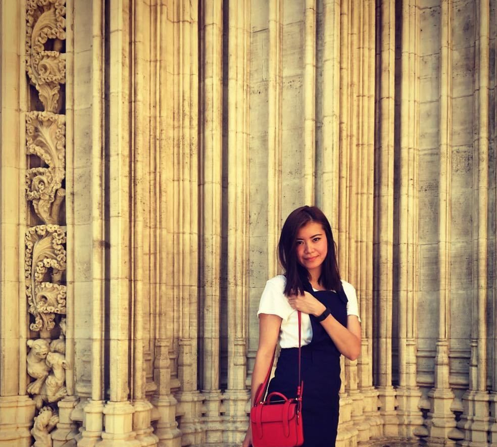 《哈利·波特》张秋的演员近照,五官清秀,气质大方女神范!