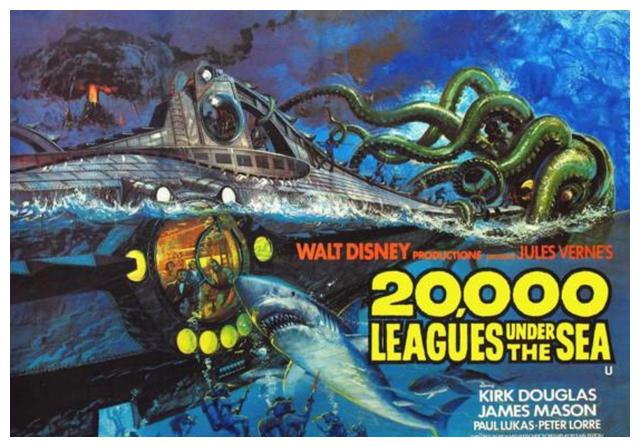 《海底两万里》鹦鹉螺号潜水艇原画想象复原