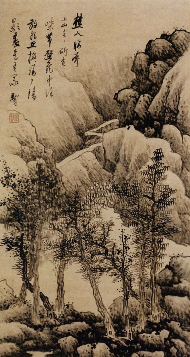 明末清初著名画家龚贤山水画作品欣赏