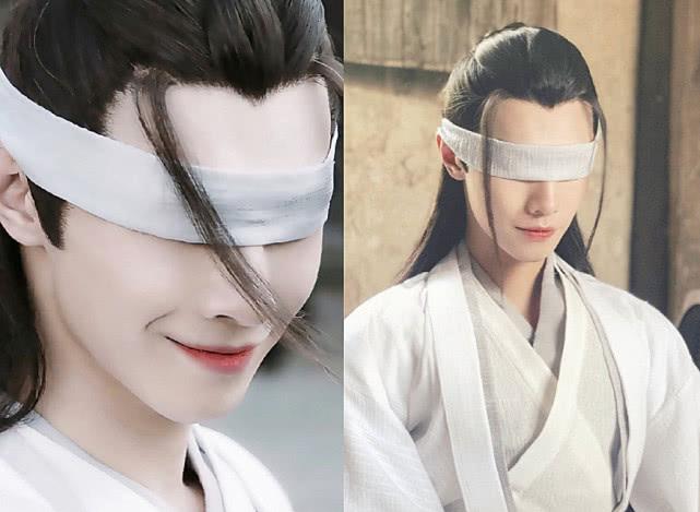 同是被丝带蒙眼楚乔可爱白浅仙气却都输给一个男生