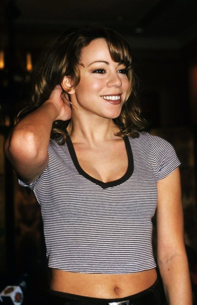 八十年代末,年轻的玛丽亚凯莉(3)