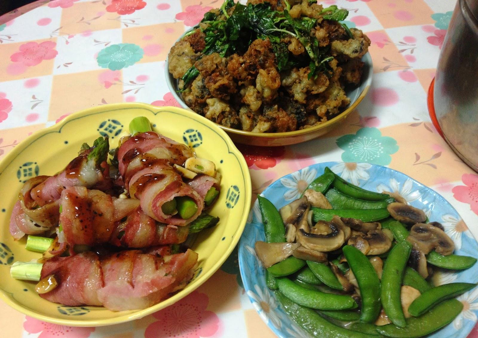 我家晚餐3个家常菜搭配白米饭和啤酒全家吃得香