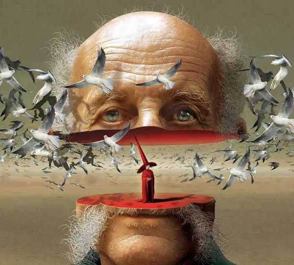 一组寓意深刻的创意插画欣赏,其蕴含的人生道理令人深思!