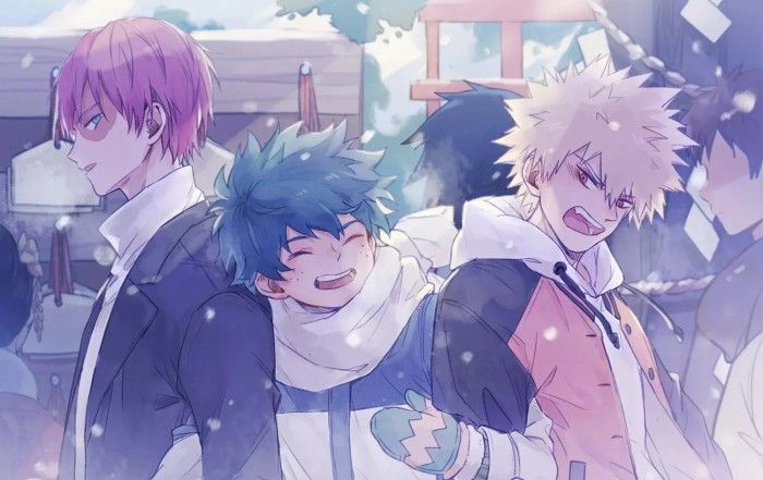 我的英雄学院之学院三巨头,绿谷出久&轰焦冻&爆豪胜己!