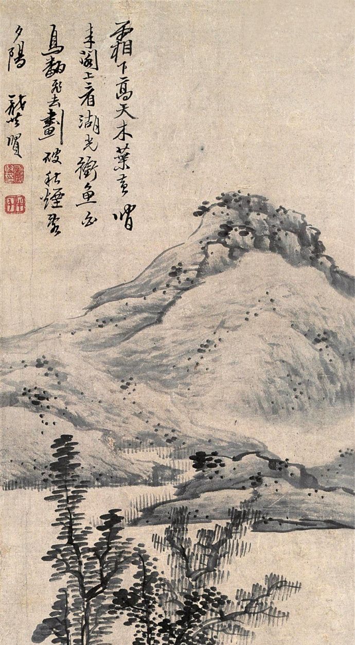 明末清初著名画家龚贤山水画作品欣赏