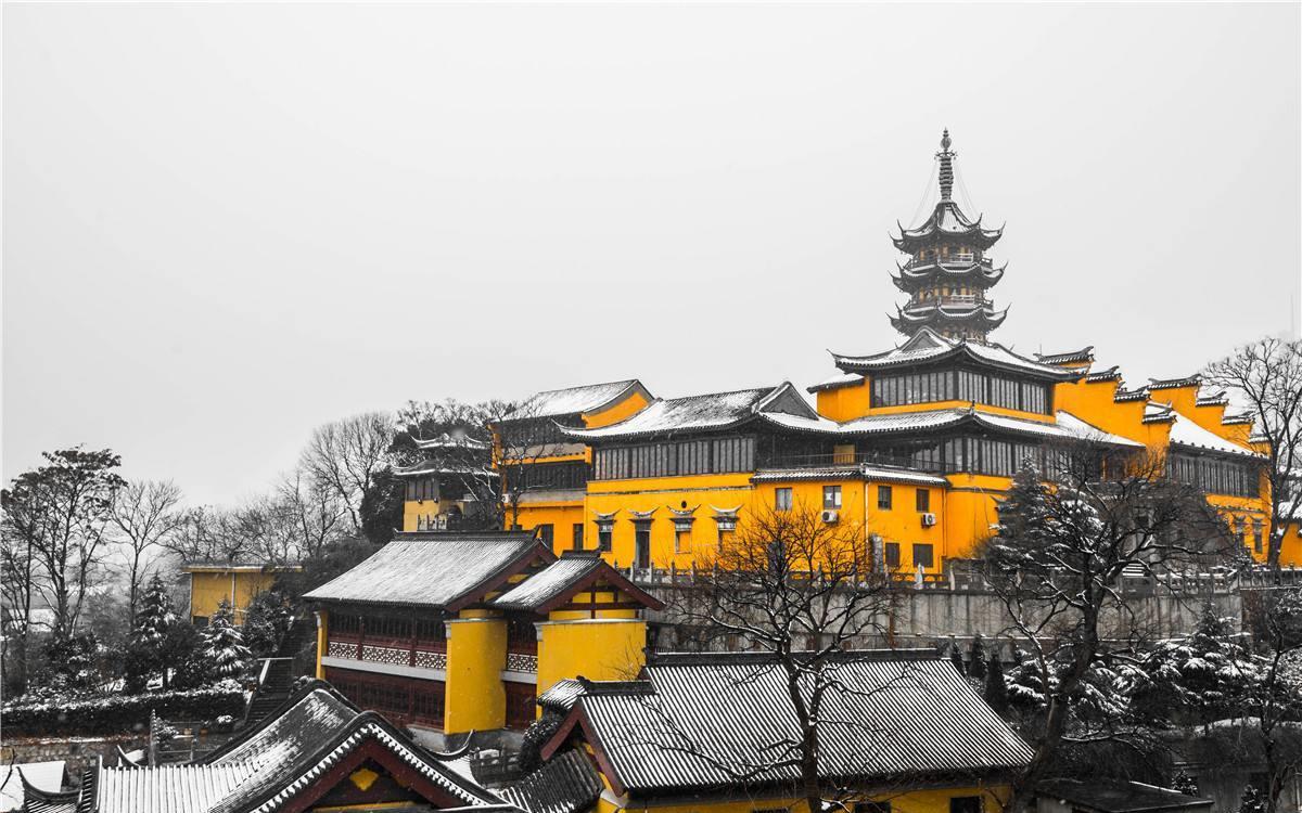 南京有一古寺,可求一世姻缘,可赏古道樱花,你可曾与它谋面?
