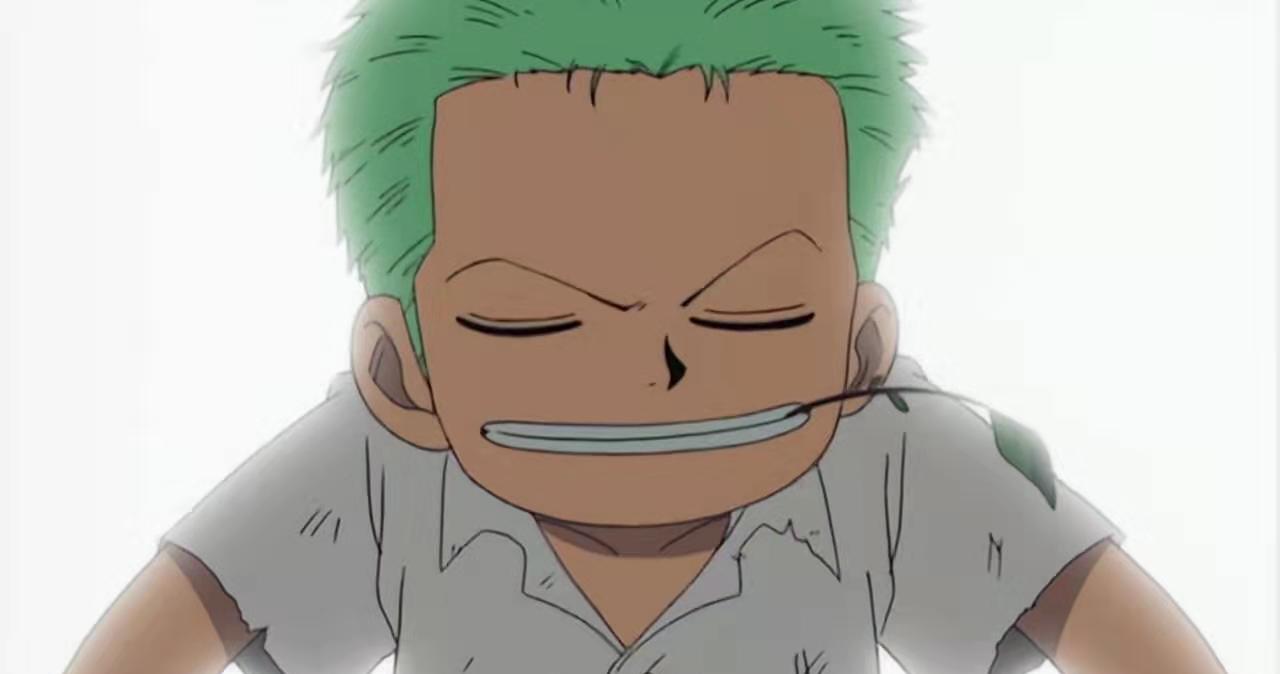 索隆自小就定下目标成为世界第一大剑豪