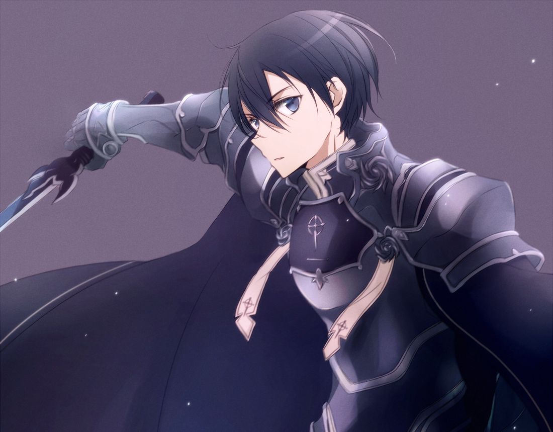 「同人图」尤吉欧等着,整合骑士桐人前来陪同