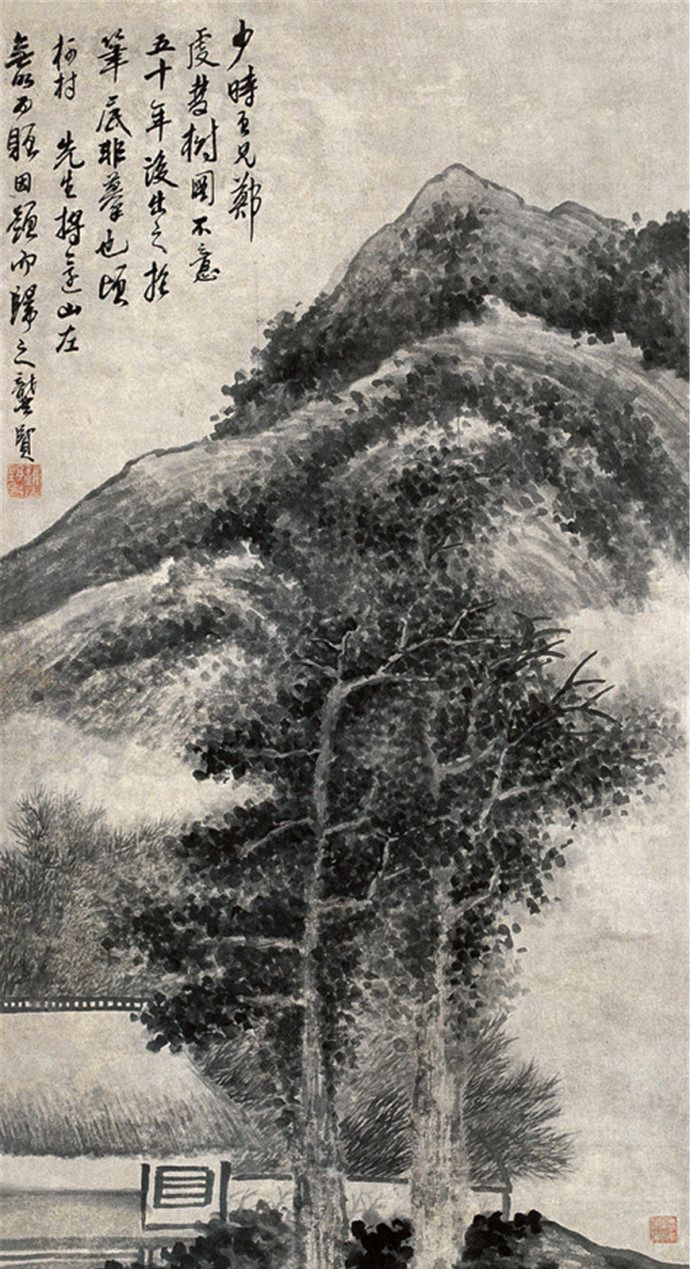 明末清初著名画家龚贤山水画作品欣赏