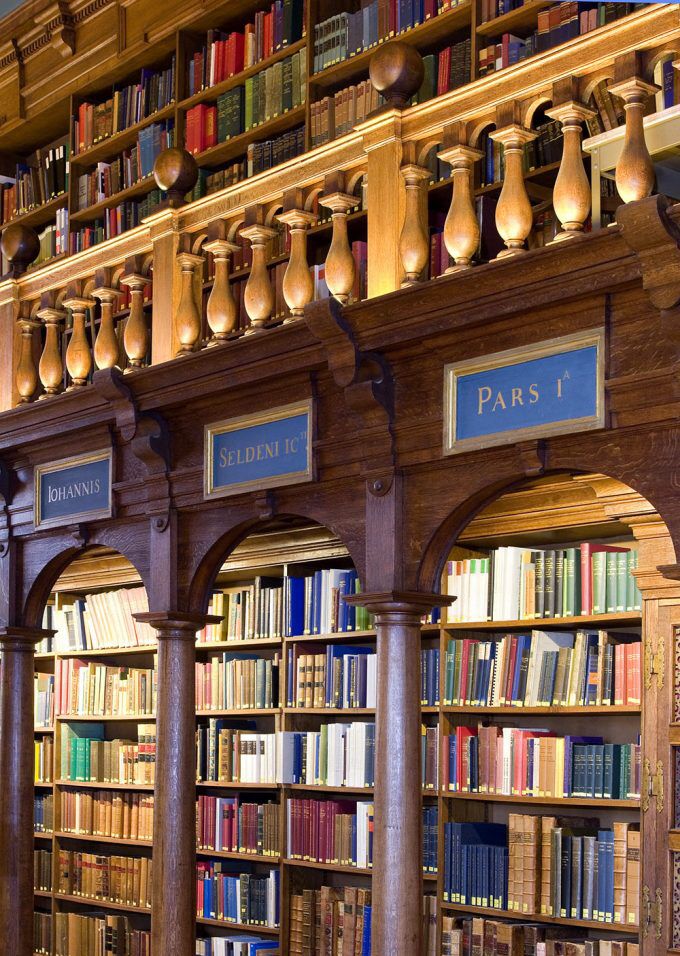 艺术欣赏:原来牛津大学博德利图书馆是欧洲最古老图书馆之一|图书馆|