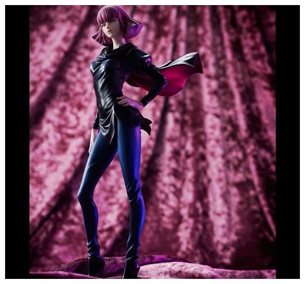 《机动战士高达》哈曼卡恩手办 黑色劲装,女王范十足