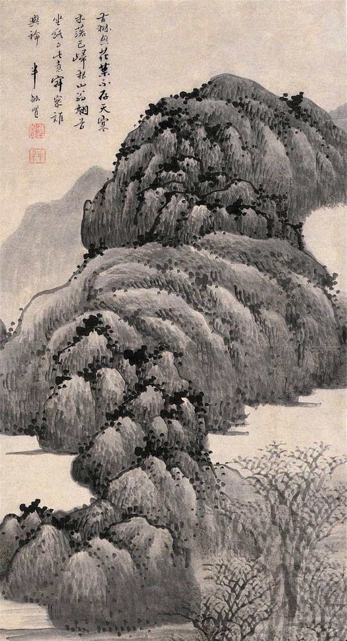 明末清初著名画家龚贤山水画作品欣赏