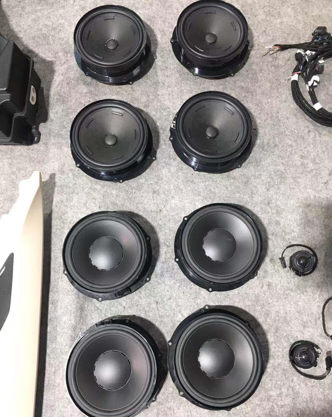 款大众途锐升级原厂丹拿音响 14个扬声器 支持3d环绕立体声-新浪汽车