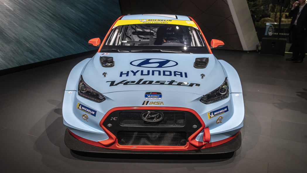 2019北美国际车展: 现代 飞思 n tcr