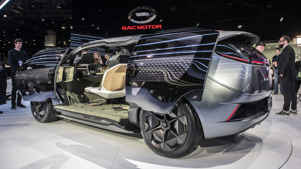 2019北美国际车展广汽传祺概念车entranze