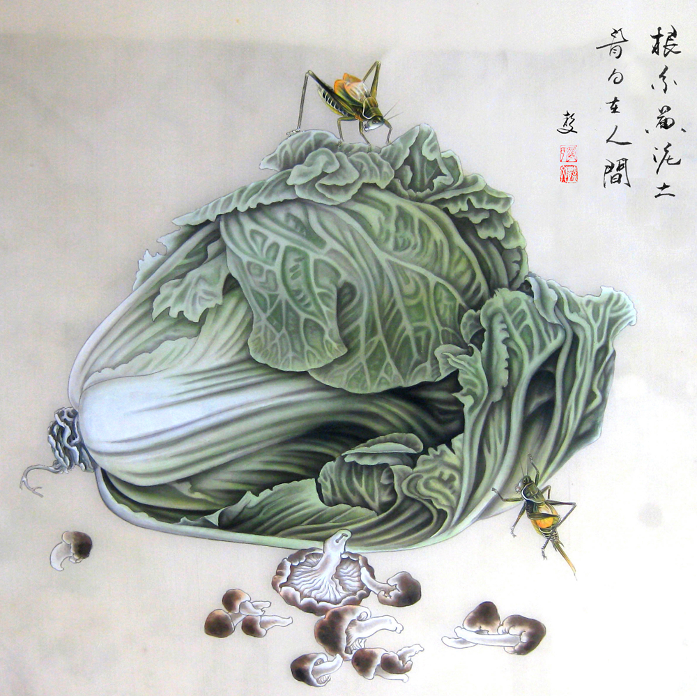 工笔画"百财聚来"欣赏,聚财,招财,发财!__财经头条