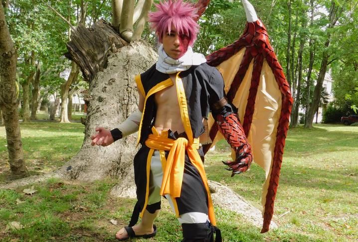 妖精的尾巴cos网友格雷就你这造型在葬爱家族能当长老吗