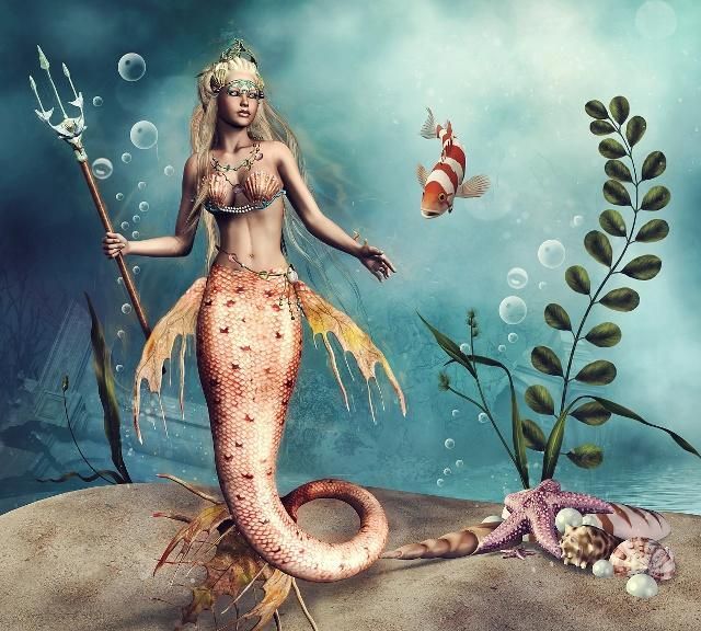 千呼万唤始出来犹抱琵琶半遮面用在美人鱼的身上一点也不过分,哪个