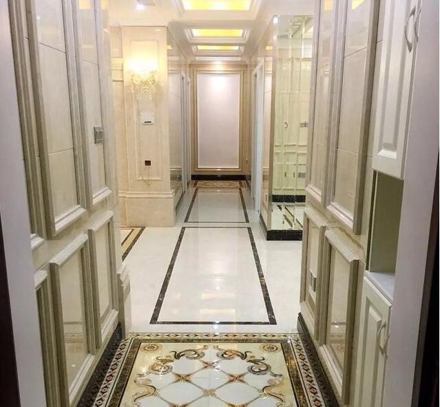 118㎡新房光硬装花28万，大理石墙面就花10w，敢说小区最豪华的