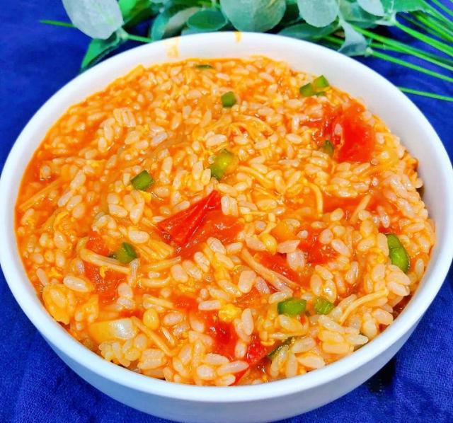 茄汁烫饭,酸甜美味,端上桌一粒饭不剩|烫饭|西红柿|蒜泥_新浪新闻