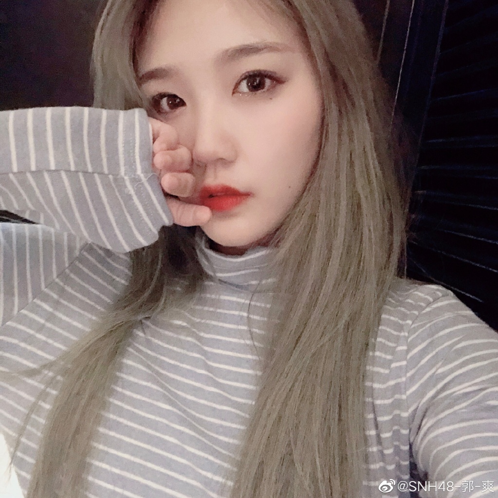 偶像美少女snh48-郭爽迷人写真美照欣赏