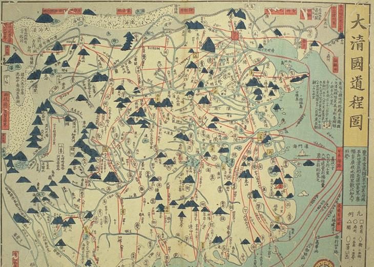 中国古代历史上没有卫星,怎么描绘国家地图?