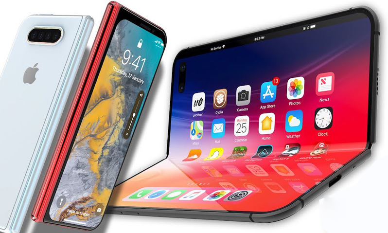 苹果也有折叠屏手机?看看外媒曝光的iphone x fold长啥样