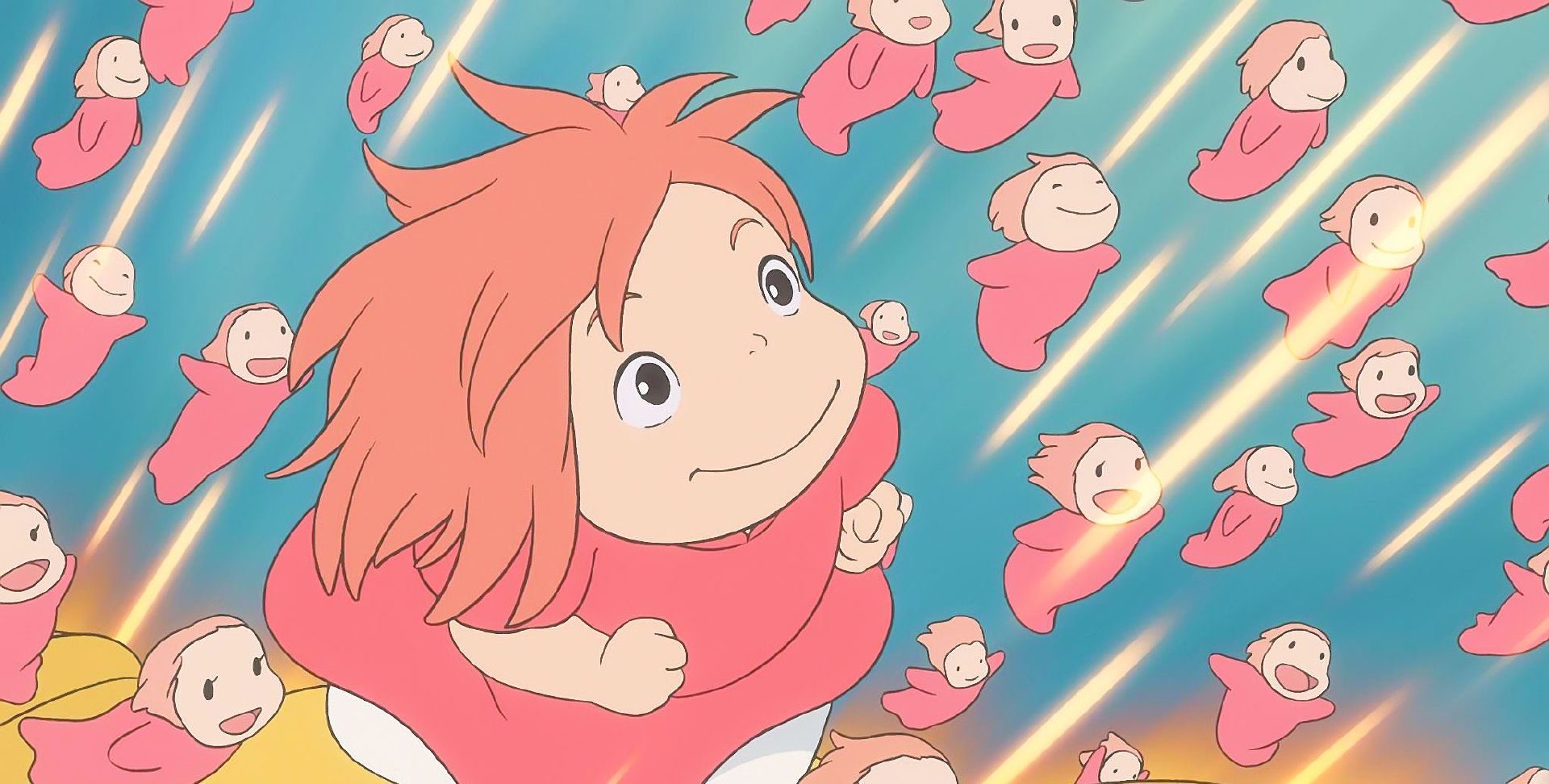 「宫崎骏」电影里的场景,每一张截图都能作壁纸