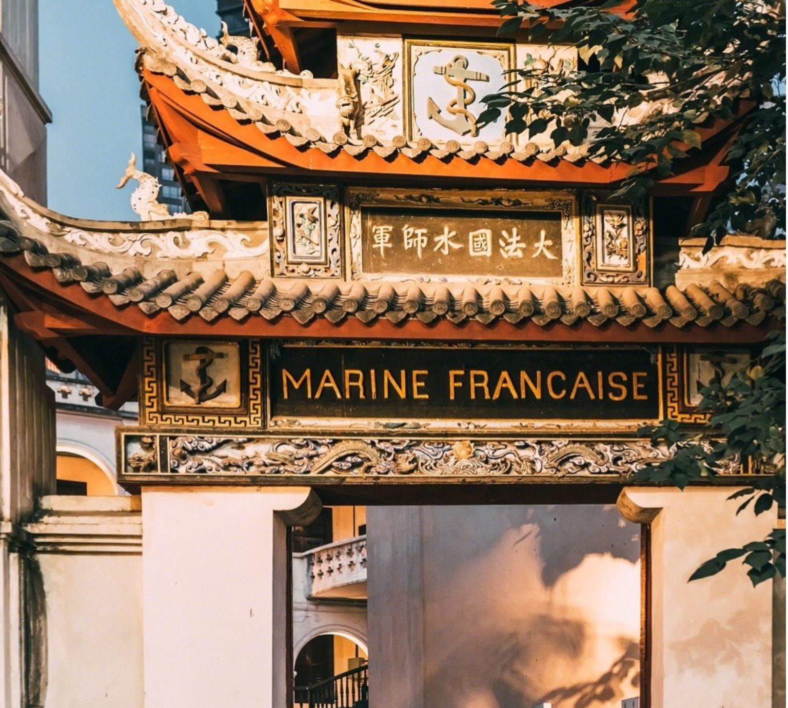 1 / 10 在重庆就能体验到 百年的法国建筑,法国水师兵营旧址,建于1902