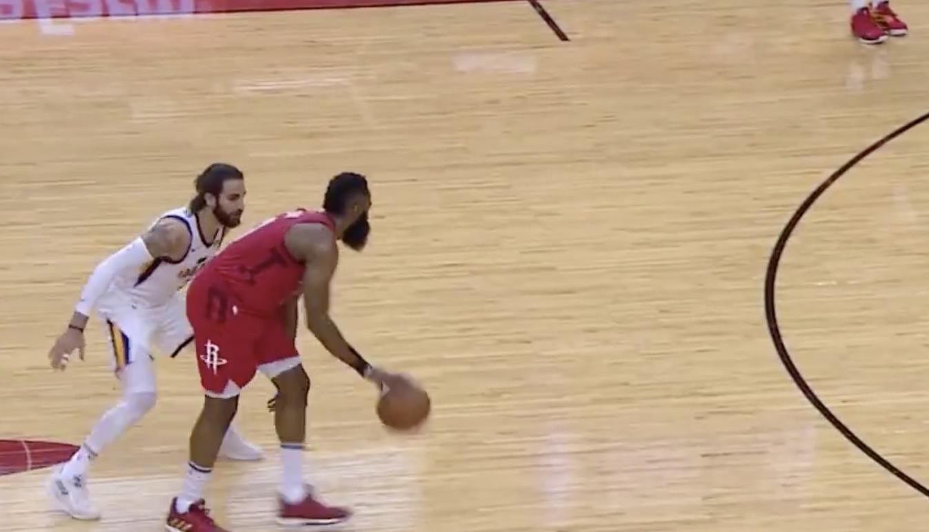 怕了!卢比奥防哈登又出新招式,从来没见有人这么防!