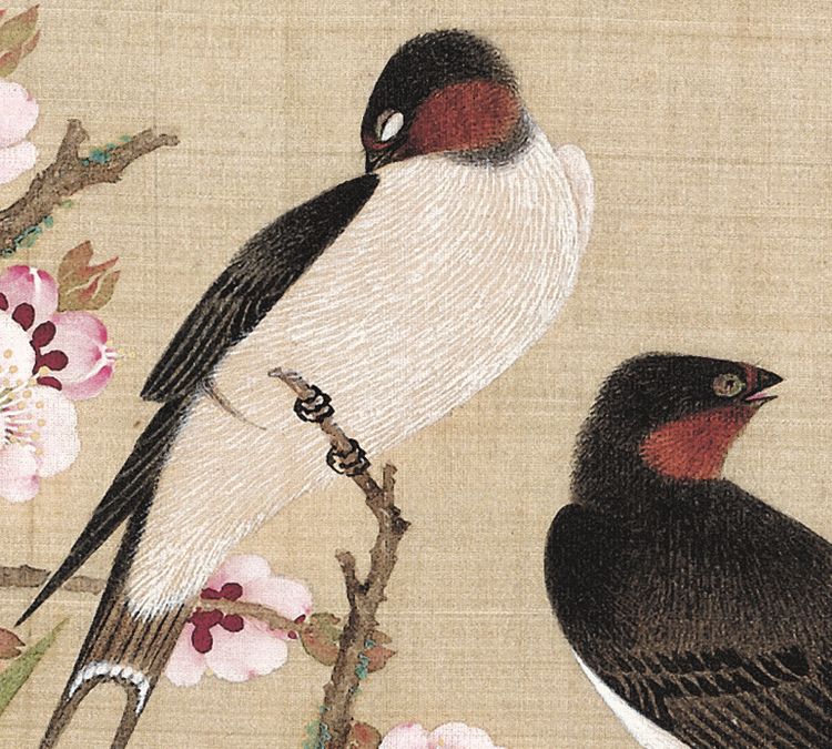 太美了!余稚《花鸟图册》工笔花鸟画高清大图欣赏