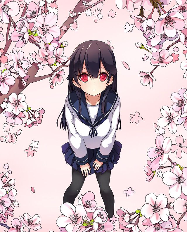 二次元动漫四季少女壁纸 你的美无处不在|二次元|樱花粉|壁纸_新浪