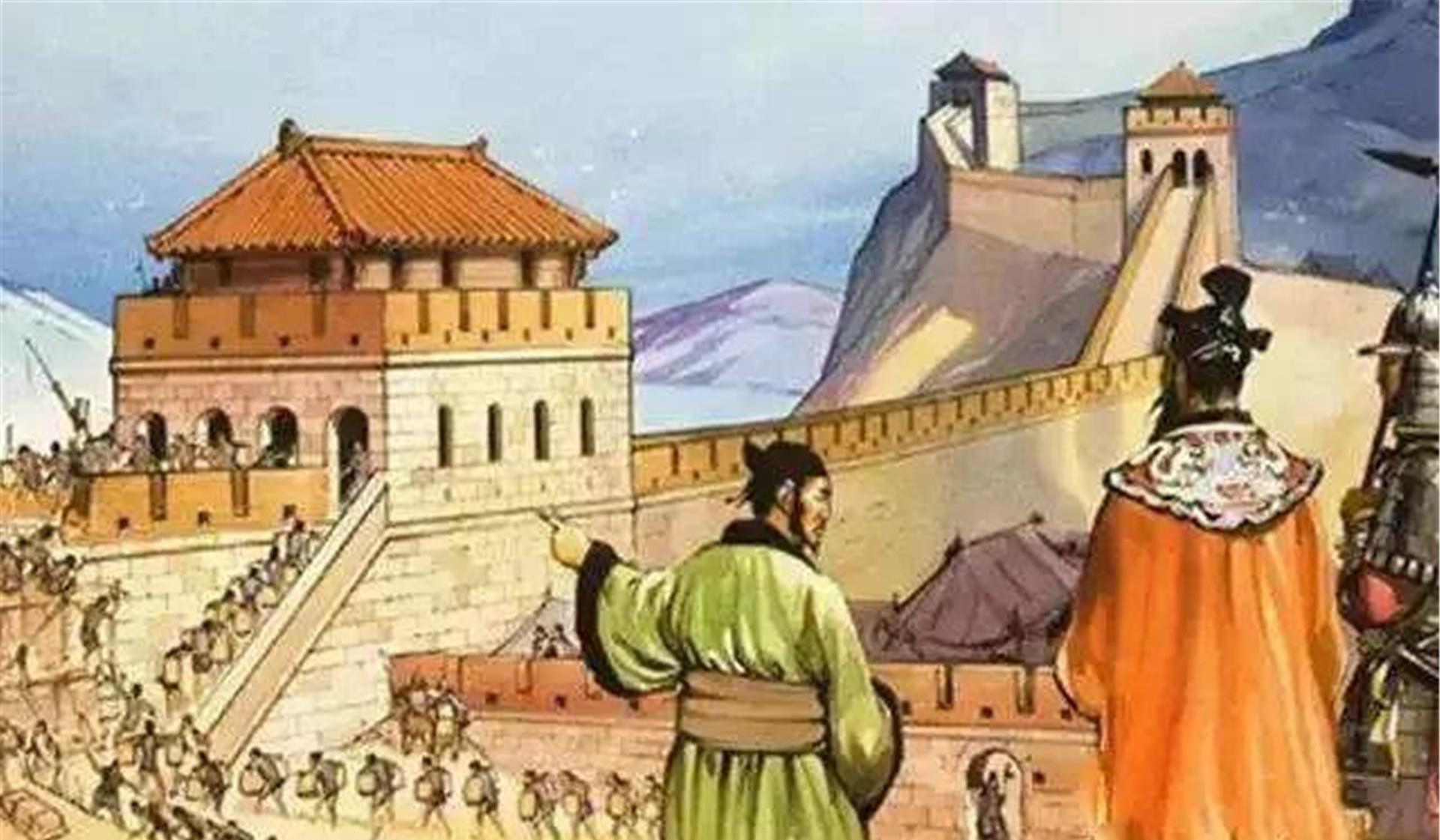 古代都有能力修长城了,为什么不把重要城池的城墙修到十米往上?|长城|匈奴|秦始皇_新浪新闻