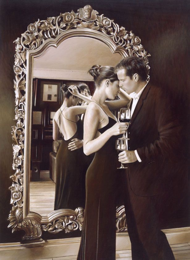 主题有关甜蜜的爱情:英国画家rob hefferan作品|画家|单身|爱情_新浪