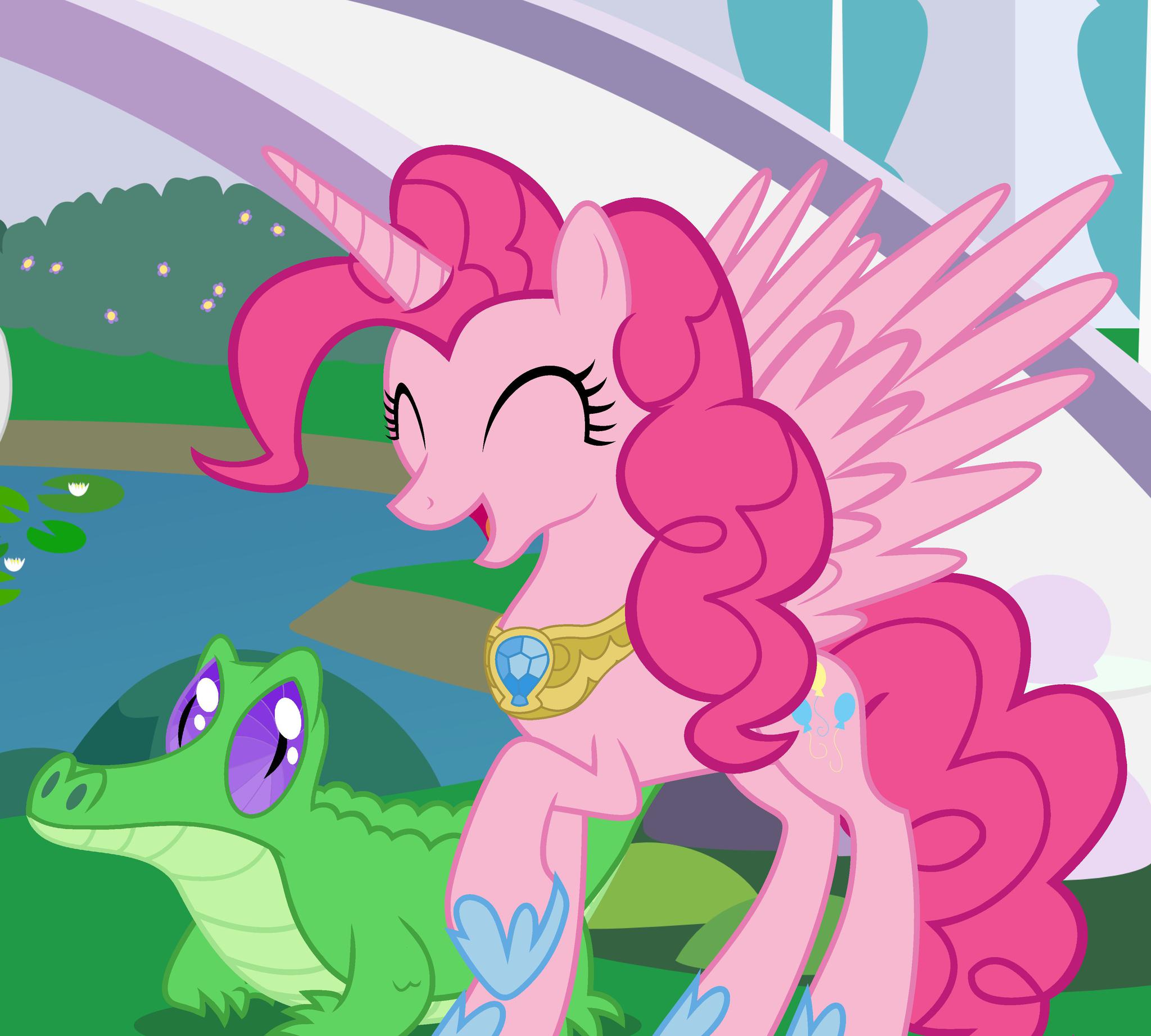 小马宝莉,紫悦你看碧琪的小宠物鳄鱼软糖怎么样?