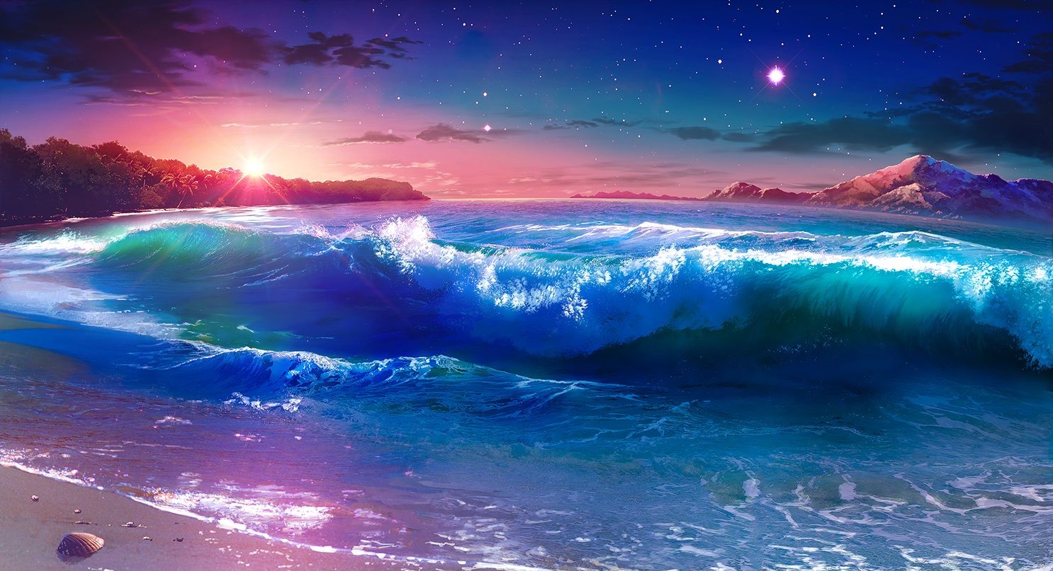 各式画风手机壁纸仙境风景二次元宇宙星空拿走不谢