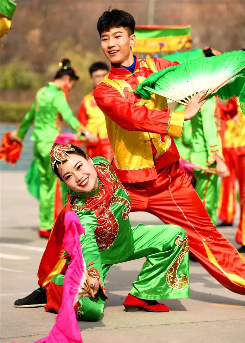 井陉拉花产生并流传于河北省井陉县境内,是一种当地特有的汉族民间