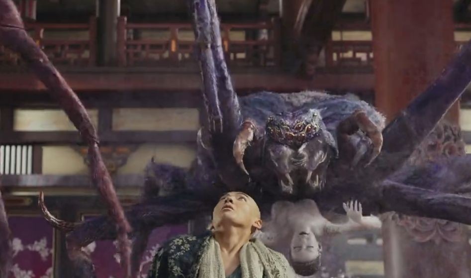 西游伏妖篇1孙悟空师徒三人大战蜘蛛精图片集