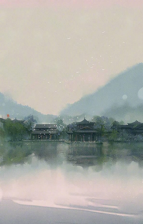 唯美古风壁纸 | 纵使晴明无雨色,入云深处亦沾衣