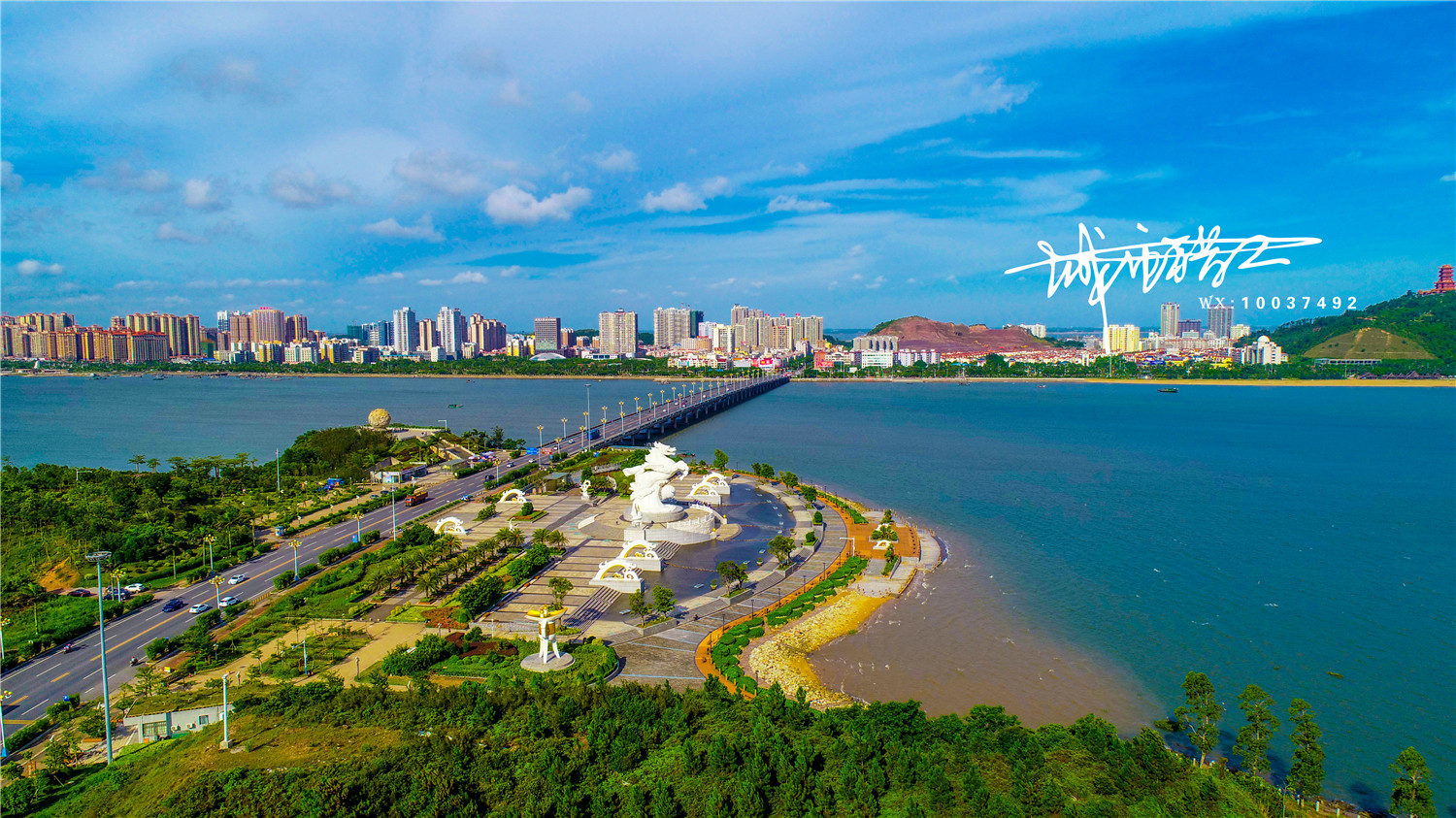 防城港的桥梁建设见证了防城港城市发展.